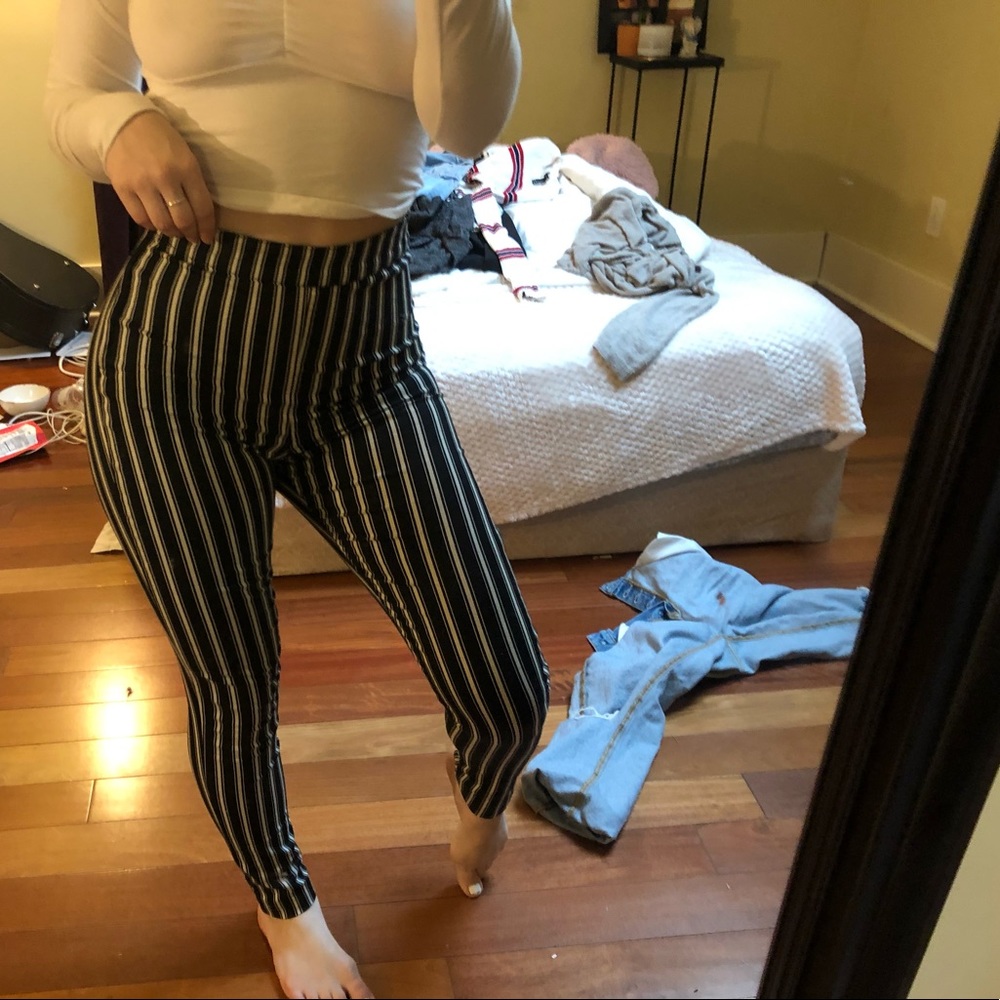 H&M striped pants